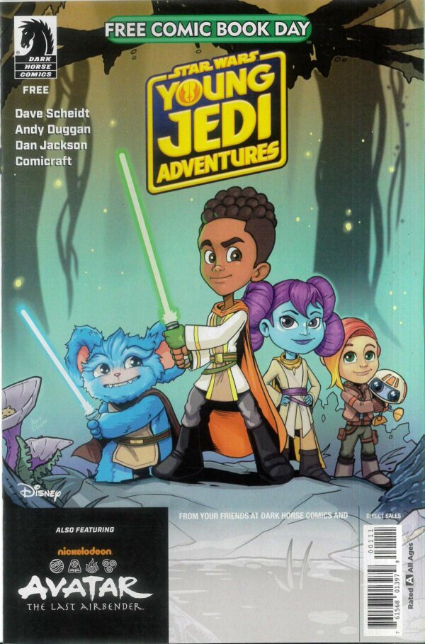 FCBD 2025 #3: DARK HORSE COMICS: Star Wars Young Jedi/Avatar