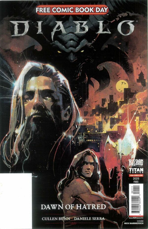 FCBD 2025 #41: TITAN COMICS: Diablo Dawn of Hatred