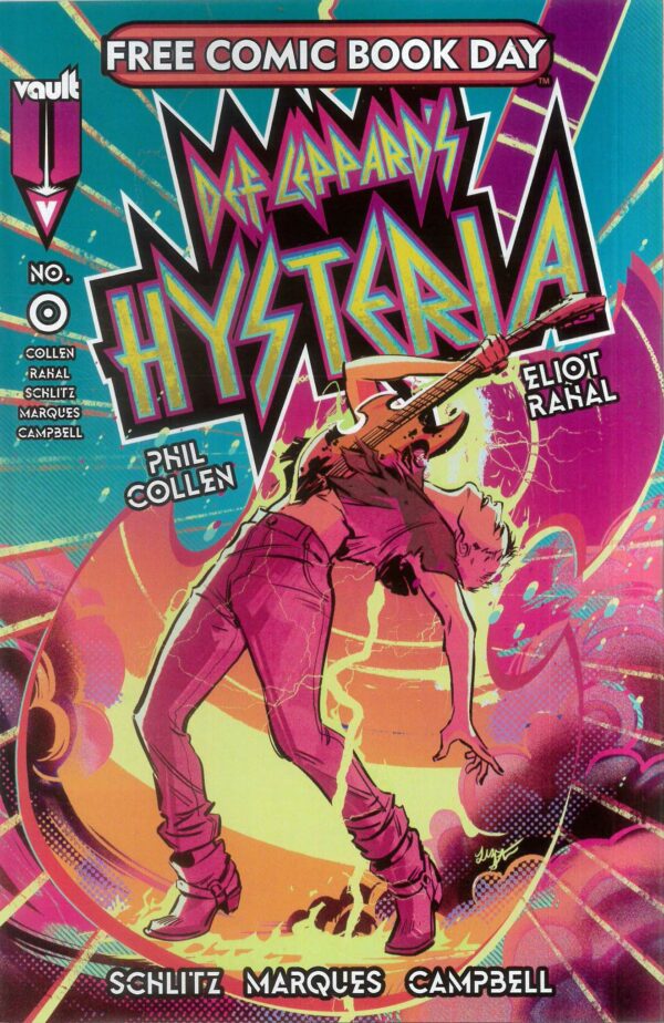 FCBD 2025 #45: VAULT COMICS: Def Leppard’s Hysteria