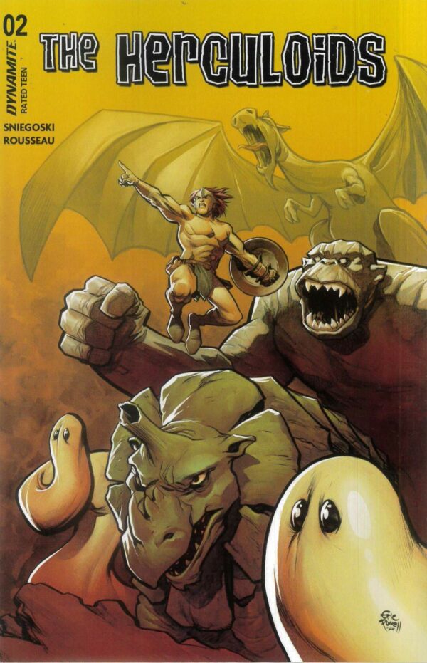 HERCULOIDS #2: Eric Powell cover E