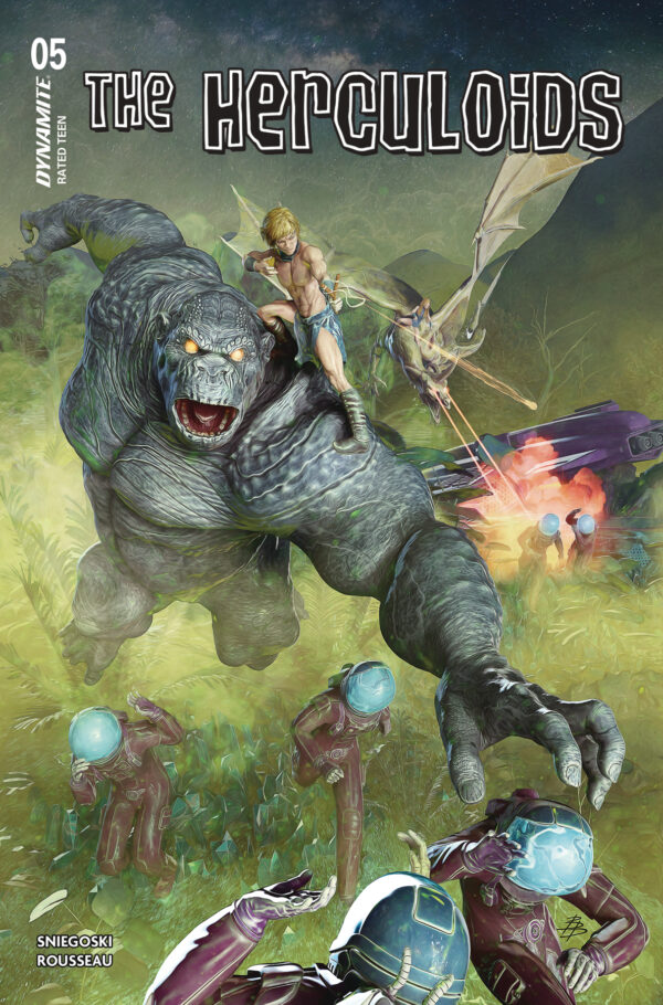 HERCULOIDS #5 Bjorn Barends cover C