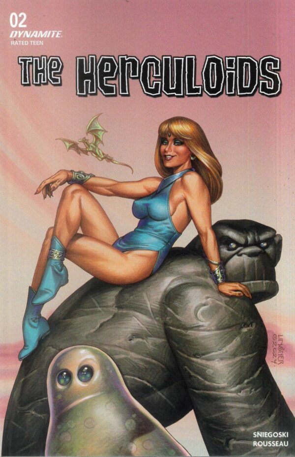 HERCULOIDS #2: Joseph Michael Linsner cover B