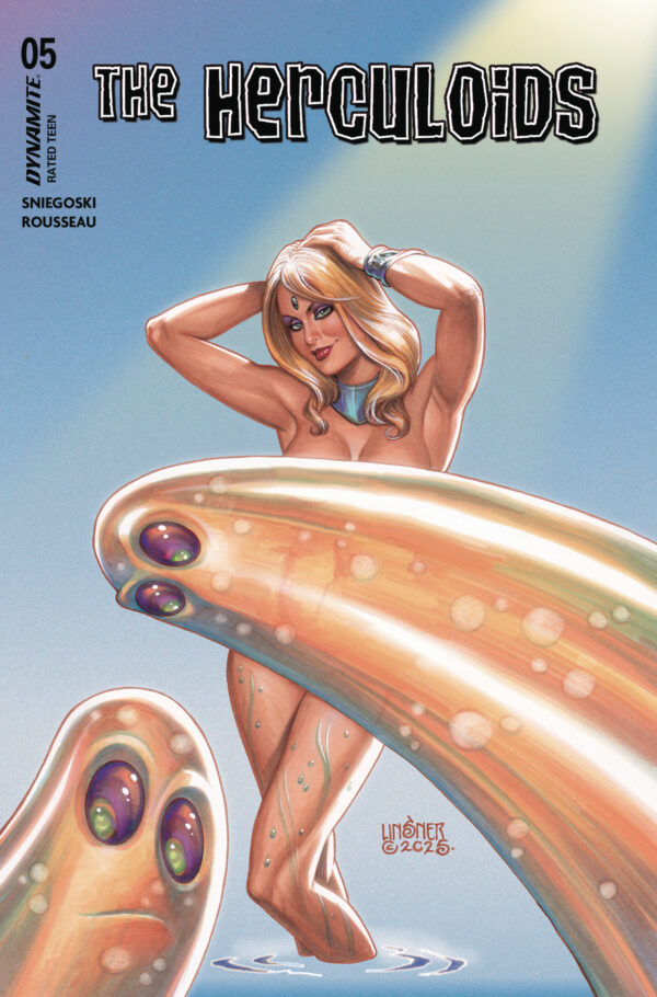 HERCULOIDS #5 Joseph Michael Linsner cover B