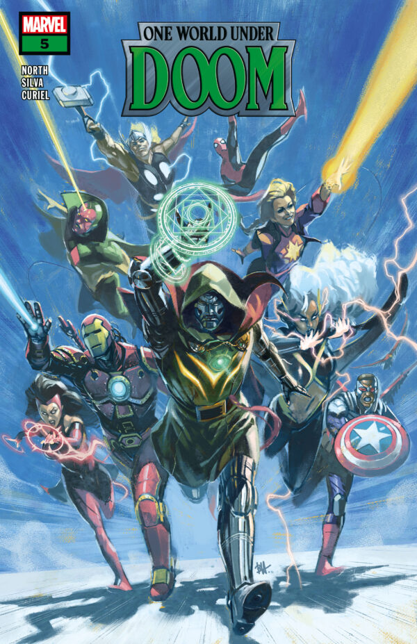 ONE WORLD UNDER DOOM #5 Ben Harvey cover A