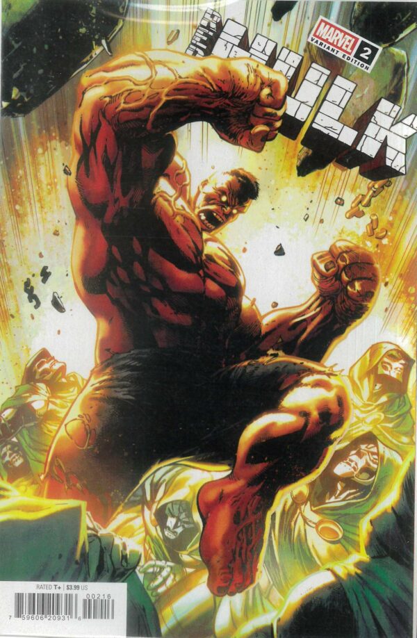 RED HULK (2025 SERIES) #2: Tony Daniel RI cover P