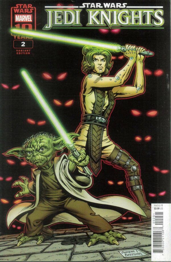 STAR WARS: JEDI KNIGHTS #2: Dan Jurgen Classic Homage cover C