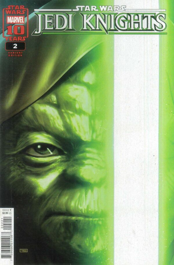 STAR WARS: JEDI KNIGHTS #2: Taurin Clarke Lightsaber cover B