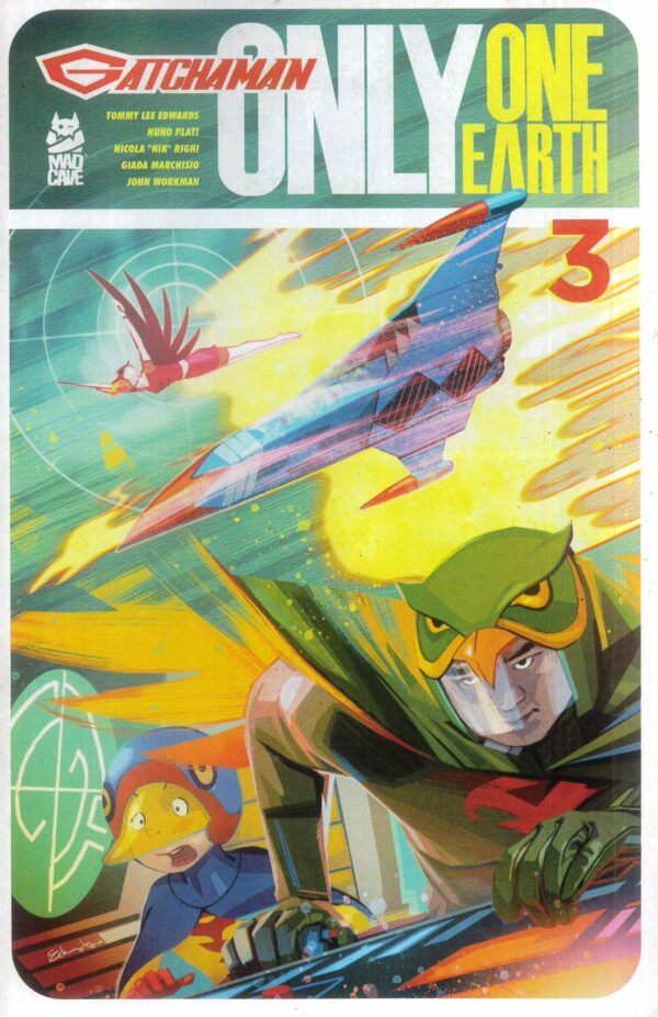 GATCHAMAN: ONLY ONE EARTH #3: Tommy Lee Edwards cover A
