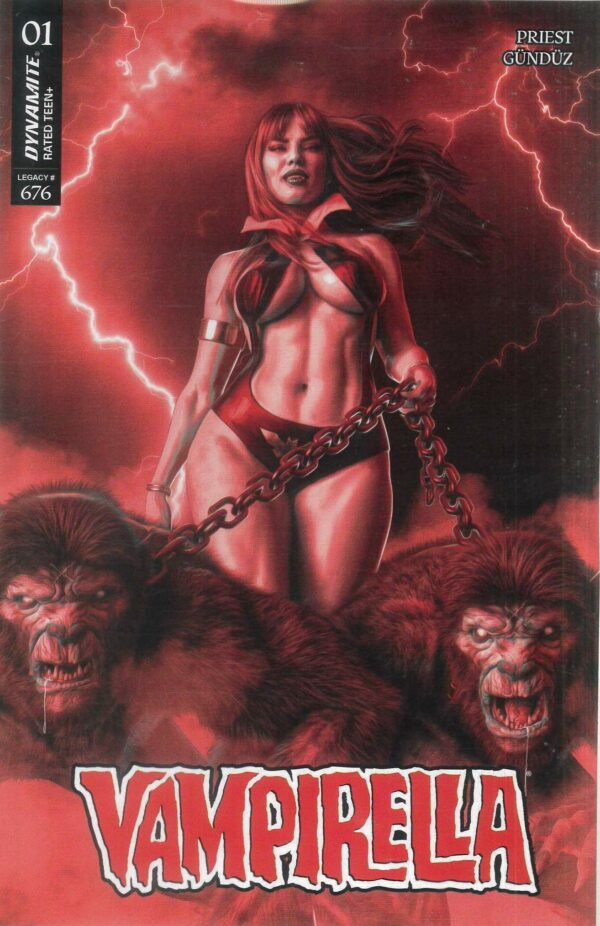VAMPIRELLA (2025 SERIES) #1: Mark Spears Red RI cover ZF