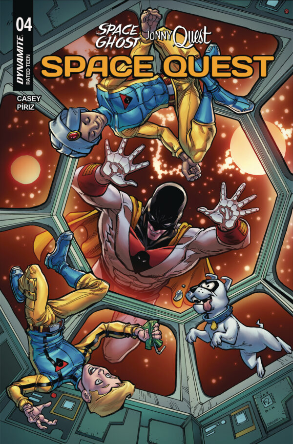 SPACE GHOST/JONNY QUEST: SPACEQUEST #4 Chad Hardin cover E