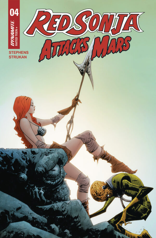 RED SONJA ATTACKS MARS #4 Jae Lee cover B