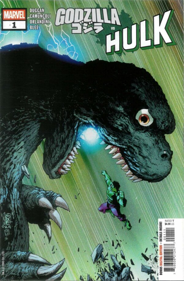 GODZILLA VS #2: Hulk #1 (Giuseppe Camuncoli cover A)
