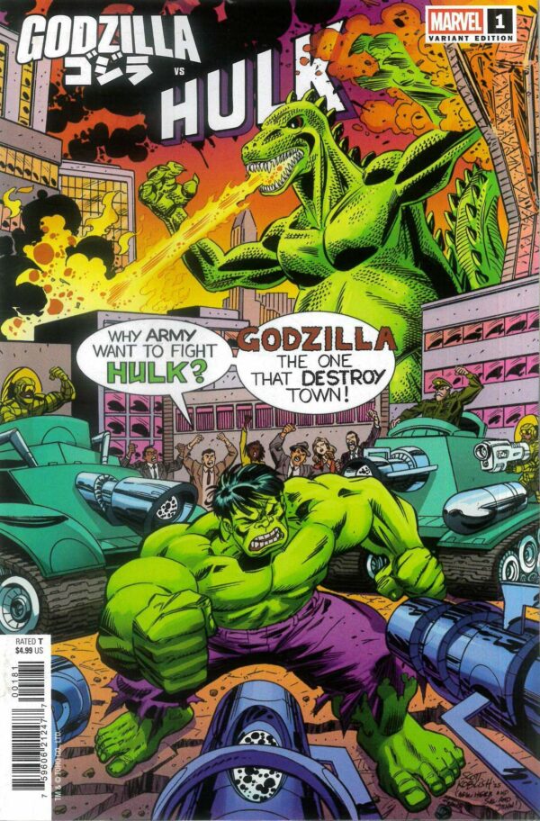 GODZILLA VS #2: Hulk #1 (Scott Koblish Classic cover H)
