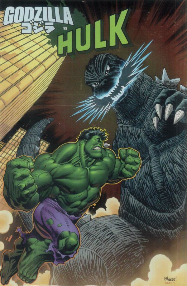 GODZILLA VS #2: Hulk #1 (Ed McGuinness Foil cover F)