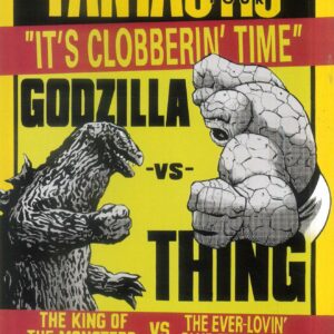 GODZILLA VS #1: Fantastic Four #1 (Lee Garbett Versus cover E)