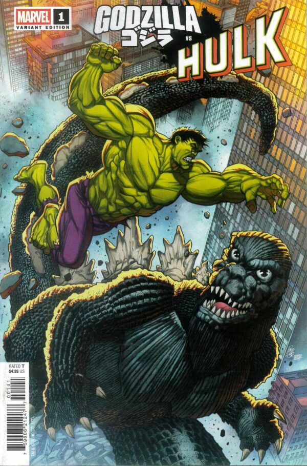 GODZILLA VS #2: Hulk #1 (Paco Diaz cover D)