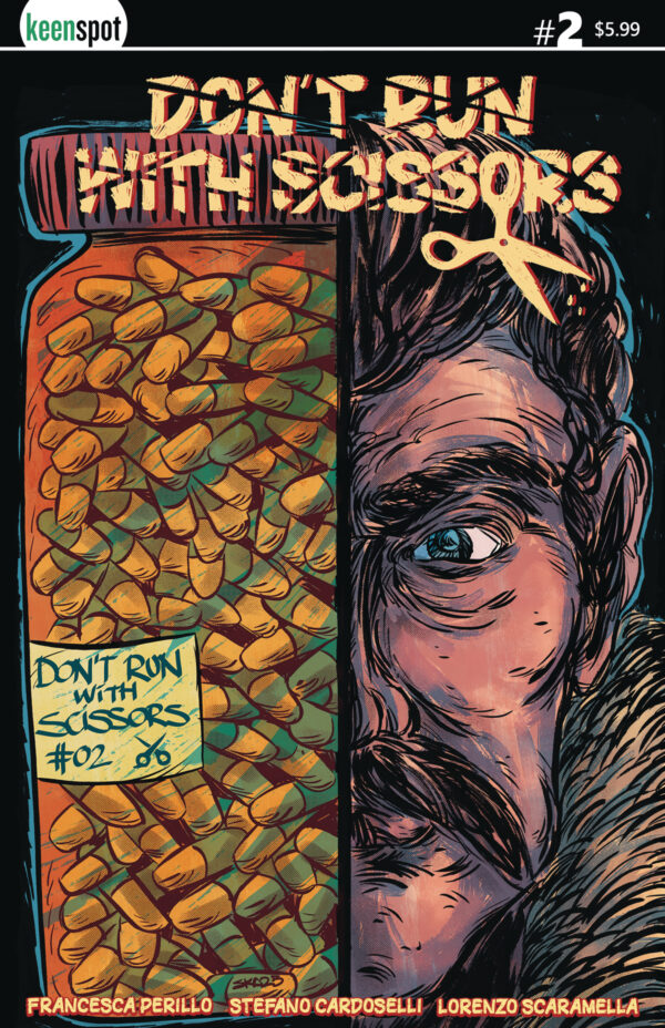 DON’T RUN WITH SCISSORS #2 Lorenzo Scaramella cover B