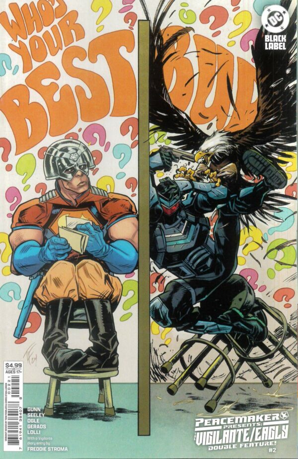 PEACEMAKER PRESENTS VIGILANTE/EAGLY DOUBLE FEATURE #2: Tom Fowler cover B