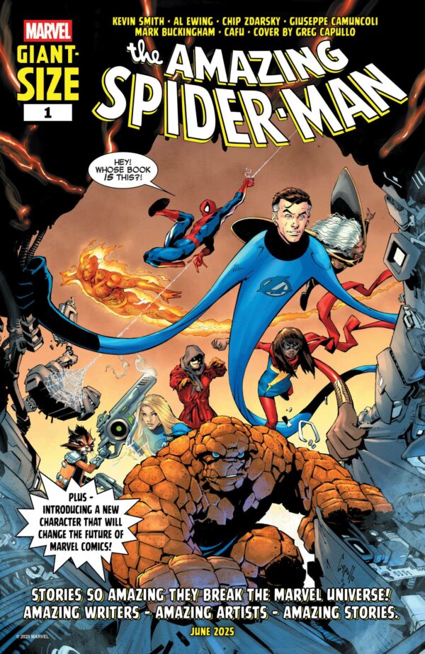 GIANT-SIZE AMAZING SPIDER-MAN (2025 SERIES) #1 Greg Capullo cover A