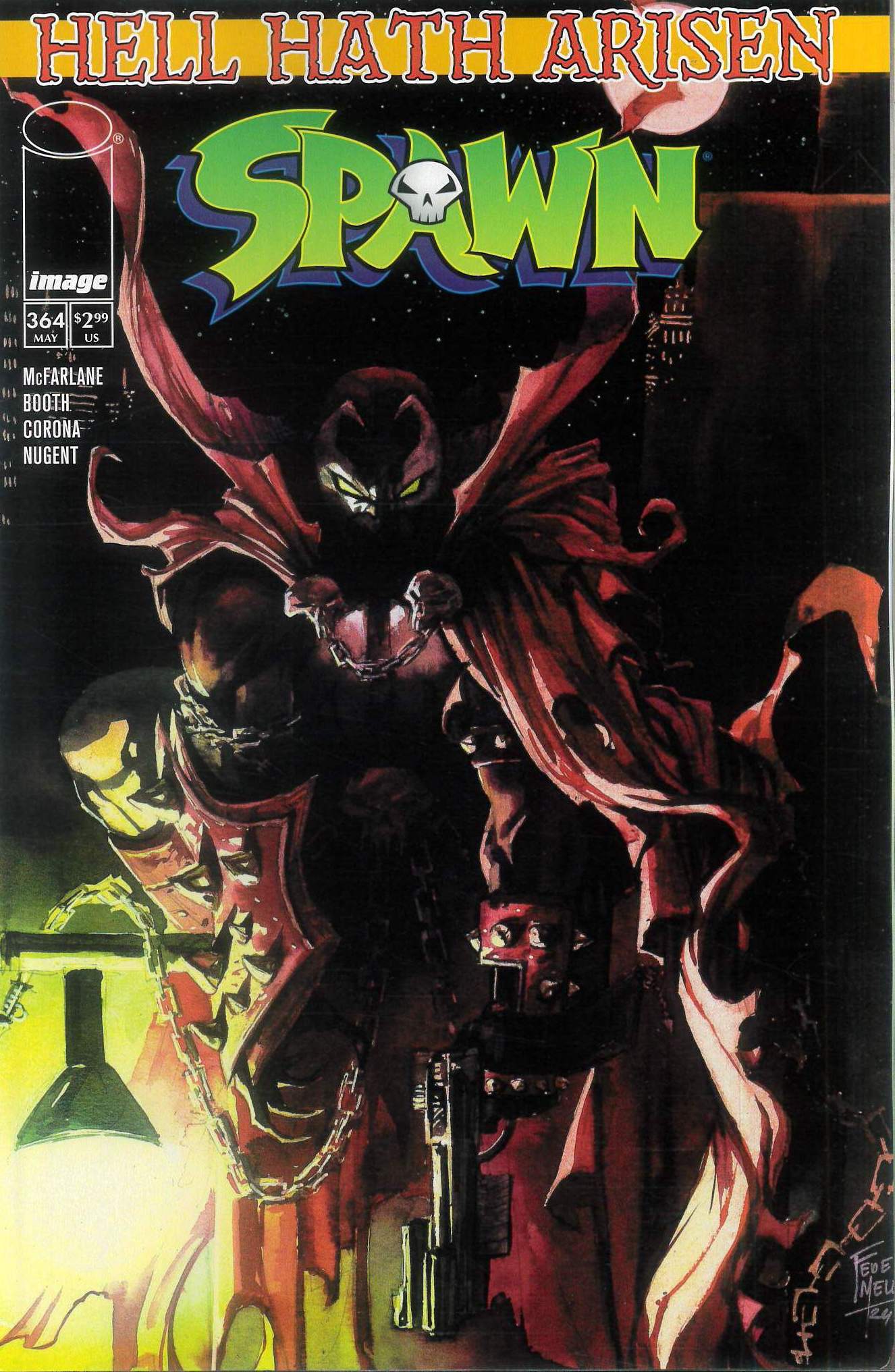 SPAWN #364: Fede Mele cover A SPAWN #364: Fede Mele cover A