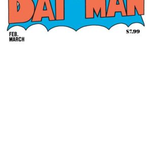 BATMAN (1939-2011 SERIES) #9: 2025 Facsimile edition (Blank Sketch cover B)