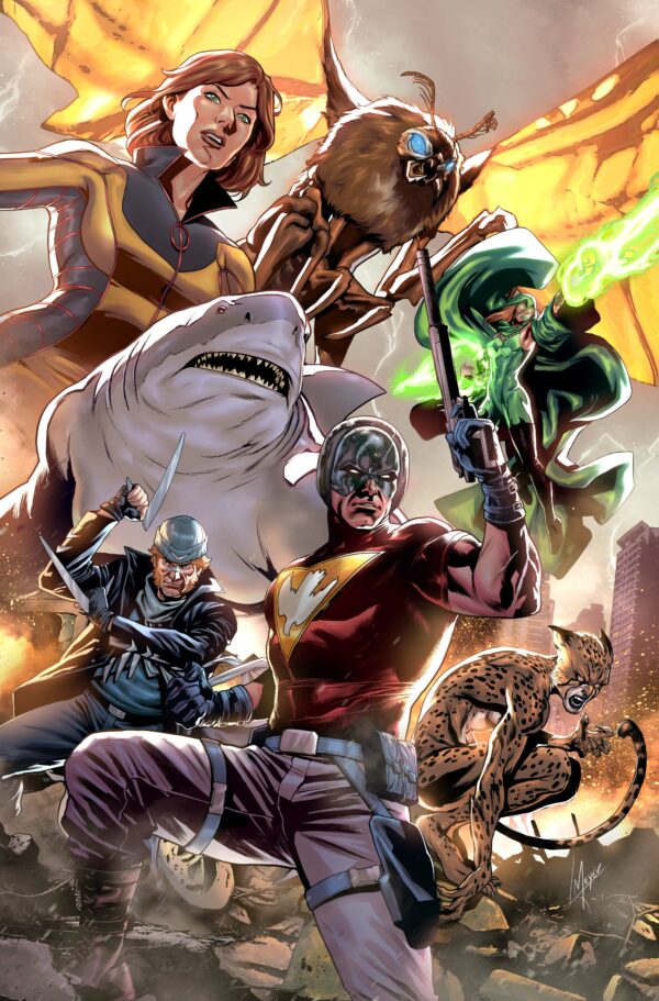 JUSTICE LEAGUE VS GODZILLA VS KONG 2 #2 Lucas Meyer cover D