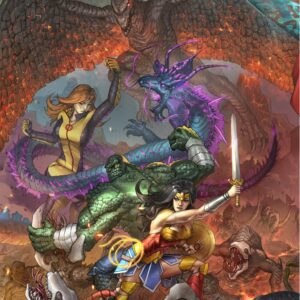 JUSTICE LEAGUE VS GODZILLA VS KONG 2 #2 Alan Quah cover C