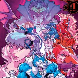 DARKSTALKERS X STREET FIGHTER: BLOOD THRONE #1 Alberto Alburquerque cover A