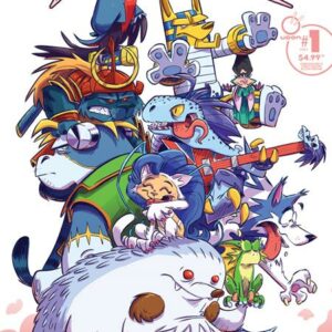 DARKSTALKERS X STREET FIGHTER: BLOOD THRONE #1 Dax Gordine cover C