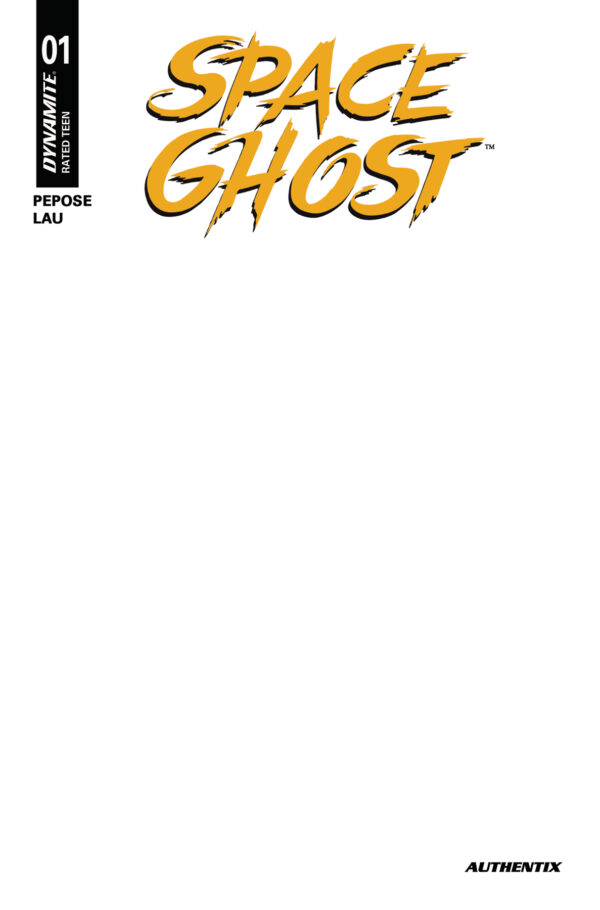 SPACE GHOST (2025 SERIES) #1 Blank Authentix cover J
