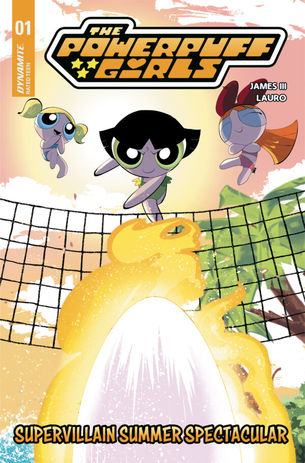 POWERPUFF GIRLS SUPERVILLAIN SUMMER SPECTACULAR #1 George Kambadais cover C