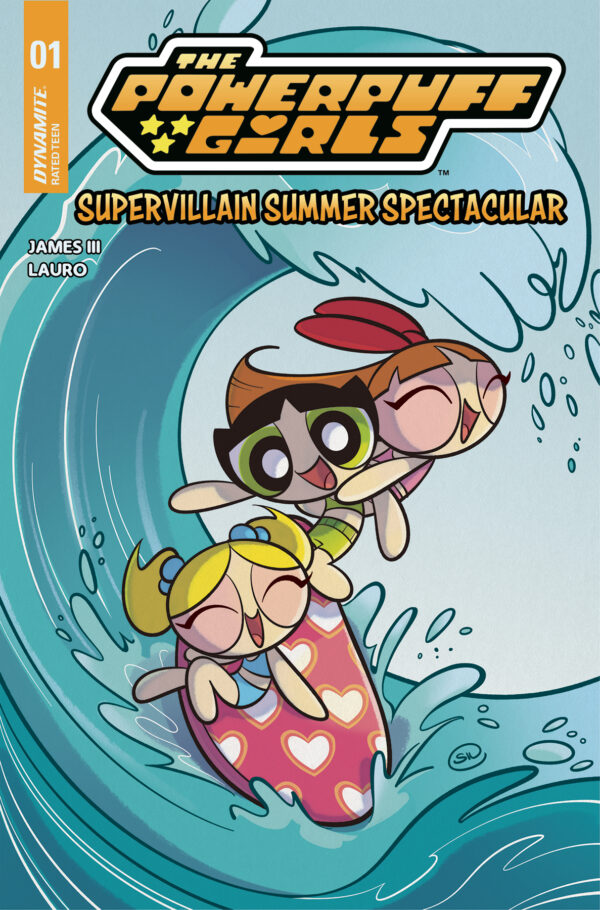 POWERPUFF GIRLS SUPERVILLAIN SUMMER SPECTACULAR #1 Silvia De Ventura cover B