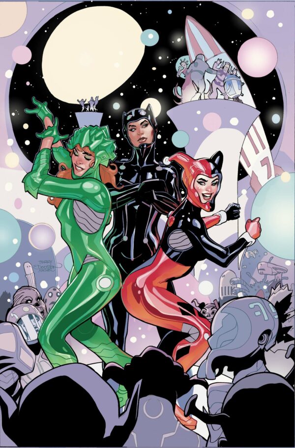 GOTHAM CITY SIRENS: UNFIT FOR ORBIT #1 Terry Dodson cover A