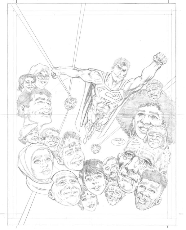 SUPERMAN TREASURY #1 2025: Hero for All #1 (Dan Jurgens cover E)