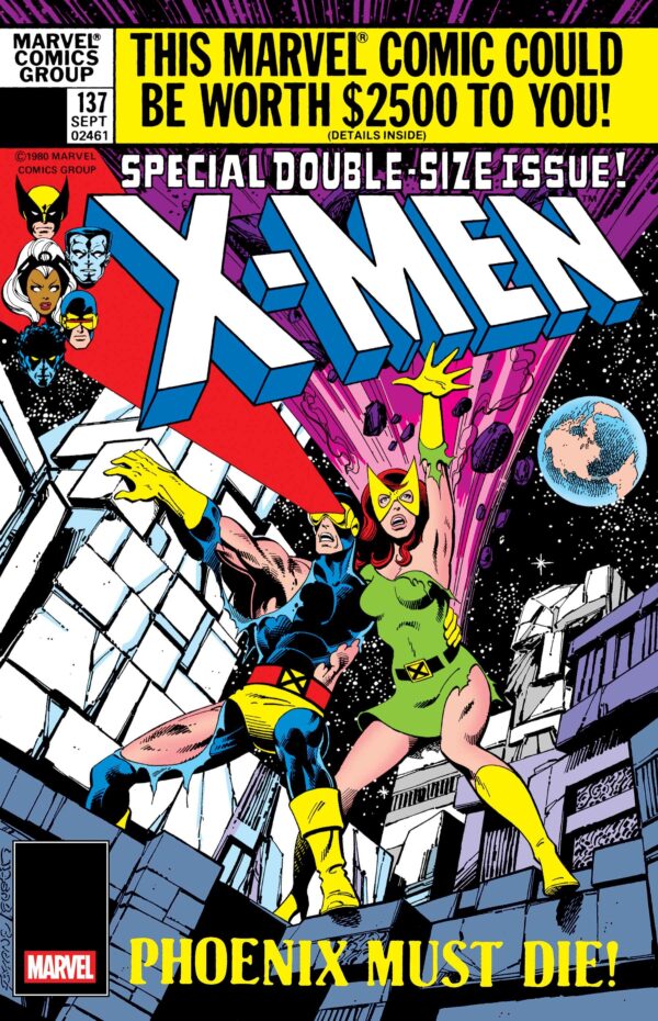 UNCANNY X-MEN (1963-2011,2015 SERIES) #137 2025 Facsimile edition (John Byrne cover A)