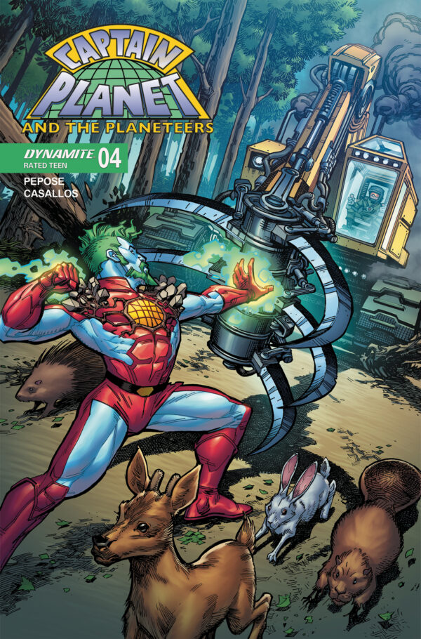 CAPTAIN PLANET (2025 SERIES) #4 Chad Hardin cover A