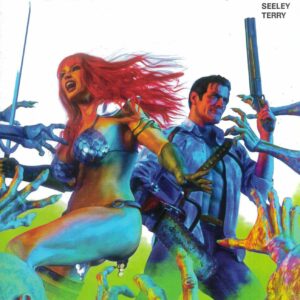 RED SONJA VS THE ARMY OF DARKNESS #1: Mark Spears White Background cover R
