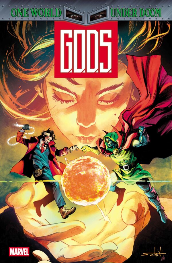 GODS: ONE WORLD UNDER DOOM #1 Valerio Schiti cover A