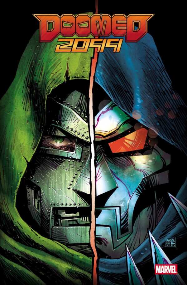 DOOMED 2099 #1 Dan Panosian Mask Foil cover E