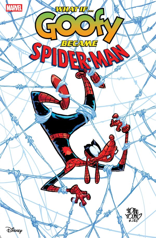 WHAT IF: GOOFY BECAME SPIDER-MAN #1 Skottie Young cover D