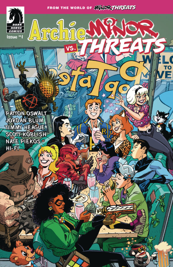 ARCHIE VS MINOR THREATS #1 Scott Koblish cover B