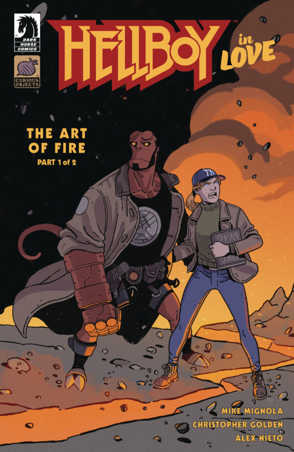 HELLBOY IN LOVE: ART OF FIRE #1 Alex Nieto cover A