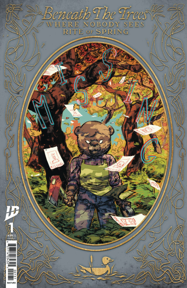 BENEATH TREES WHERE NOBODY SEES: RITE OF SPRING #1 Riley Rossmo cover C