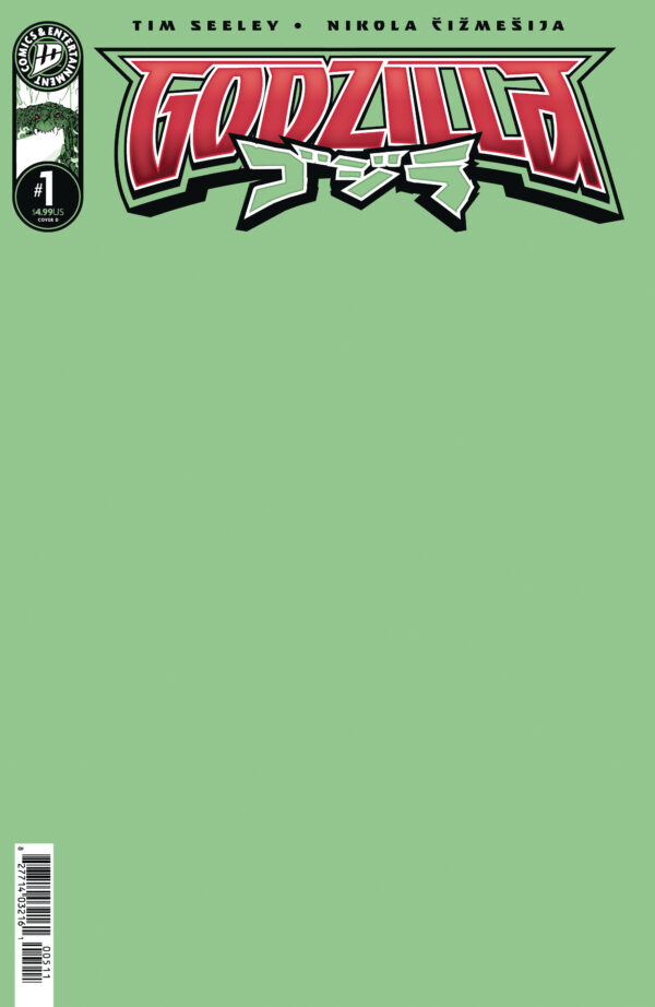 GODZILLA: KAI SEI ERA #1 Blank Sketch cover E