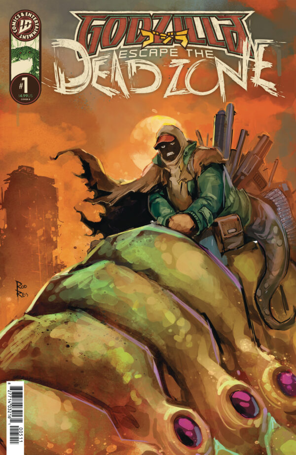 GODZILLA: ESCAPE THE DEADZONE #1 Rod Reis cover B