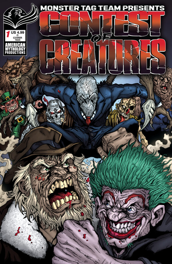 CONTEST OF CREATURES #1 Puis Calzada cover C