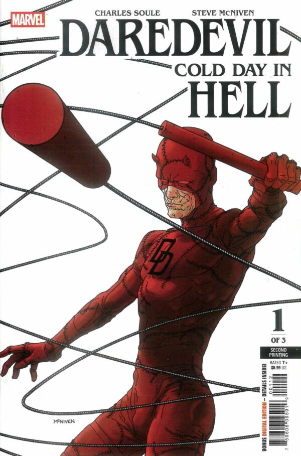 DAREDEVIL: COLD DAY IN HELL #1: Steve McNiven 2nd Print