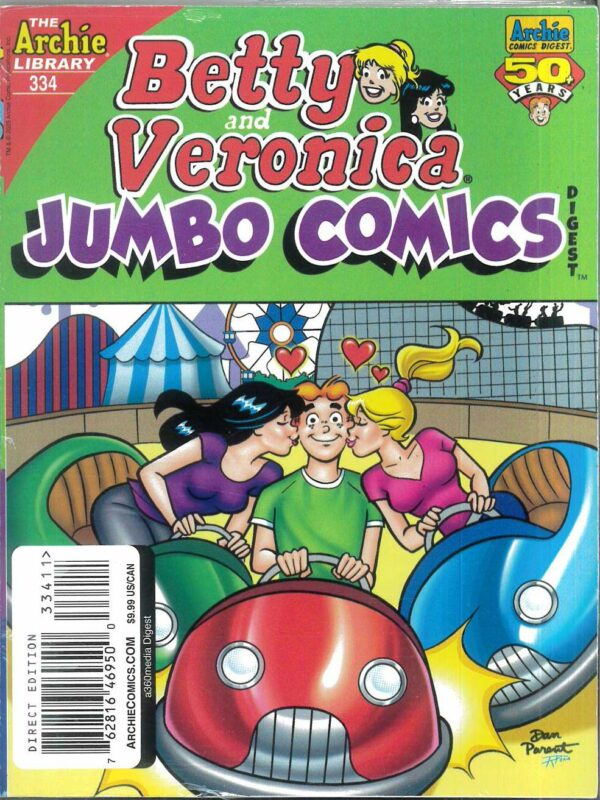 BETTY AND VERONICA DOUBLE DIGEST #334: Dan Parent cover A