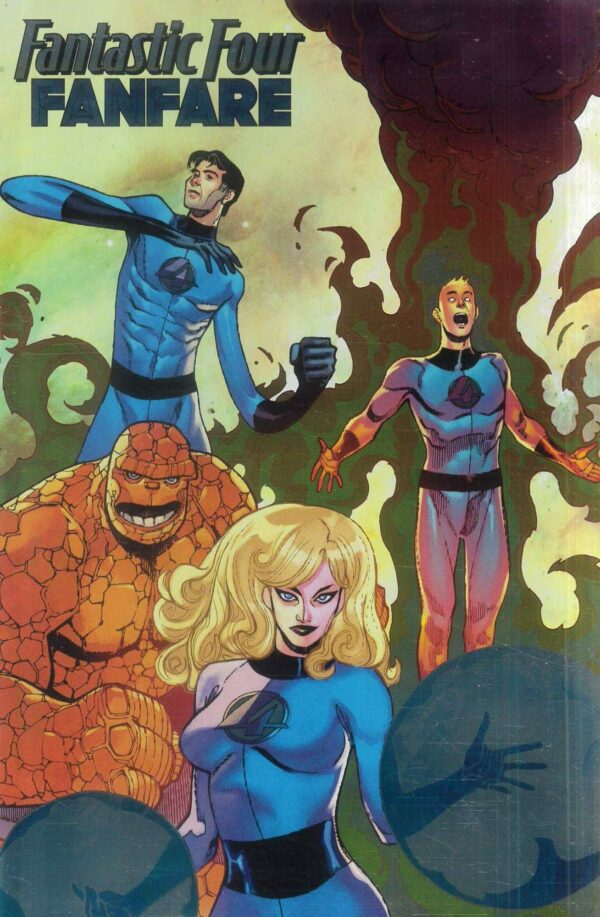 FANTASTIC FOUR FANFARE #1: Sara Pichelli Foil cover C
