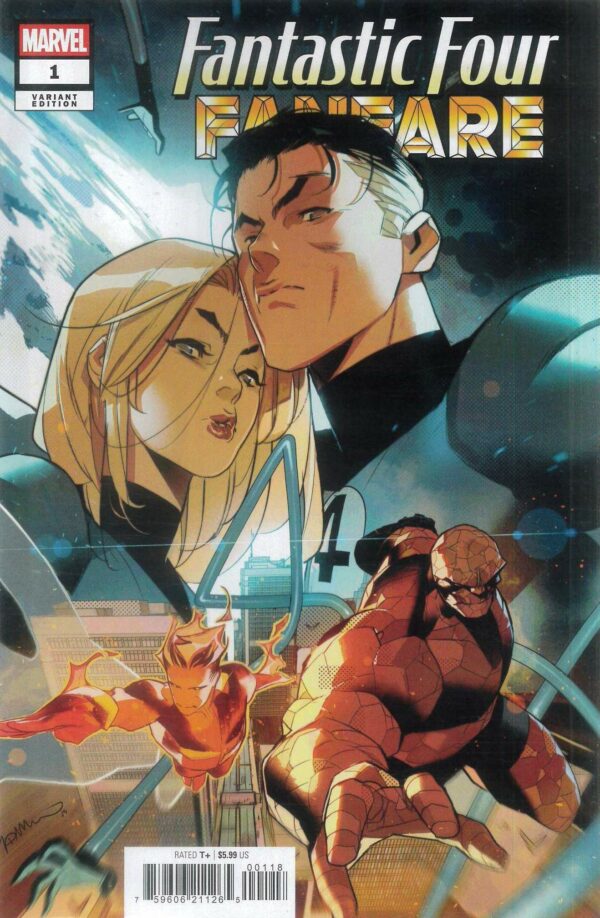 FANTASTIC FOUR FANFARE #1: Simone Di Meo RI cover Q